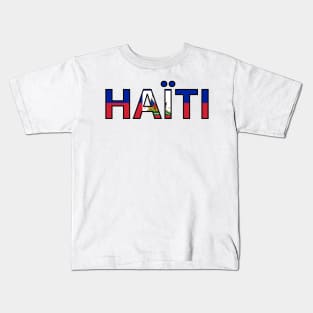 Drapeau Haïti Kids T-Shirt